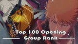 Top 100 Anime Openings ( Group Ranking )