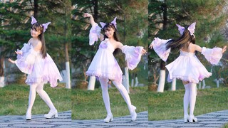 竖屏一镜到底~蝴蝶仙子❤这当动态屏保不香吗？