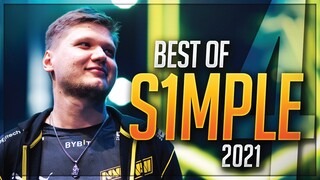 HE'S TOO GOOD! BEST OF s1mple #4! (2021 Highlights)