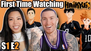 First Sports Anime Reaction! 🤔 | Haikyuu!! S1 Ep 2