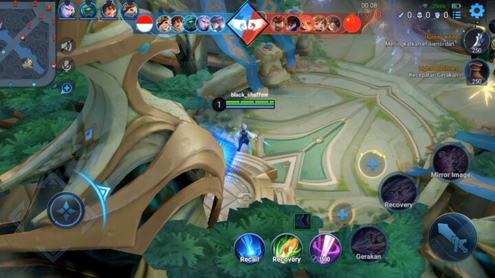 Main salah satu hero tersulit di HOK..ketemu tim China..