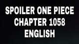 SPOILER manga one piece chapter 1058 English