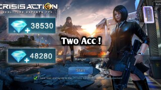 Crisis Action : Gift Away 2 Account $99.99