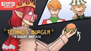 Technoblade's Cheese Burger! ft. Philza Minecraft and TommyInnit (Animatic)