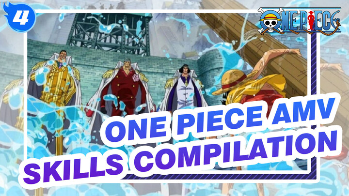 [One Piece AMV] Navy Marshal, General, Admiral / CP9 Skills Compilation_4