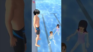 YUTA MIO LATIHAN BERENANG SUPER CEPAT #Shorts SAKURA SCHOOL SIMULATOR