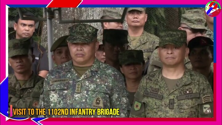 President Duterte Visit to the 1102nd Infantry Brigade