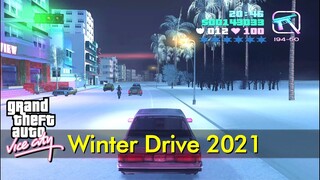 Vice City Winter Drive 2021 (east island) | GTA: Vice City (Classic)