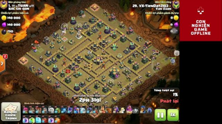 Cuộc Chạm Trán Kịch Tính của 2 Clan Chuỗi Win KHỦNG - TH14 Attack Clash of clans - Trận 1 #game