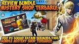 REVIEW BUNDLE MISTERY SHOP TERBARU, DUO VS SQUAD RATAIN BERMUDA!! - GARENA FREEFIRE