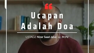 ucapan adalah doa