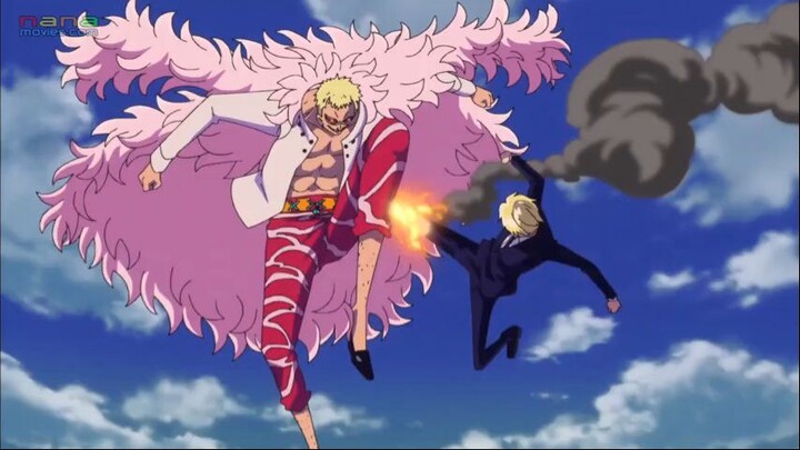 One Piece วันพีช ซีซั่น 17 ตอน 655 การปะทะครั้งใหญ่! ซันจิ VS โดฟลามิงโก้