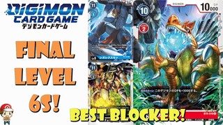 Final Level 6 Digimon Revealed from BT4 - Best Blocker Yet!? (BT4 - Great Legend Reveals)