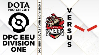 [FIL] HellRaisers vs Team Empire |Bo3| DPC EEU 2021/22 Tour 1: Division I