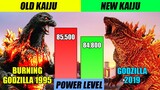 Classic Kaiju and MonsterVerse Kaiju Power Comparison | SPORE