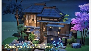 [原神 尘歌壶] - Barbara's Pied-a-Terre I Teapot House Design