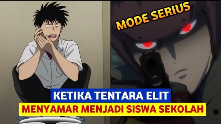 KU KIRA CUPU!! TERNYATA SISWA INI SEORANG TENTARA ELIT YANG MENYAMAR - Alur Film Spriggan