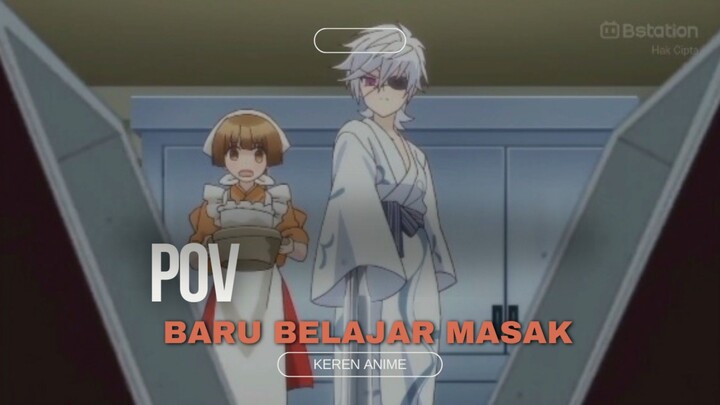 Ketika lu baru belajar masak (yuragi sou no yunna san)