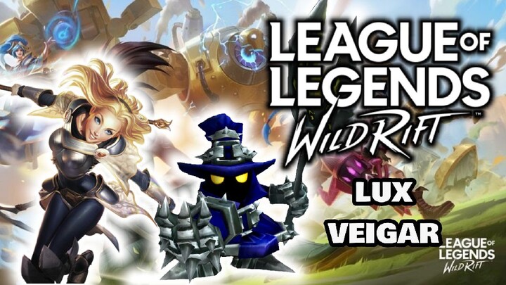 VEIGAR VS LUX - MONTAGE WAR - WILD RIFT - CHAMPION COUNTER WILD RIFT #BESTOFBEST