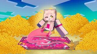 MINECRAFT TAPI MOMON JADI GENIE DAN BISA MENGABULKAN SEMUA PERMINTAAN ft @BANGJBLOX