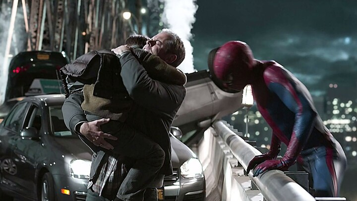 Pria itu bantu yang terbaik, sebab Spider-Man pernah menolong putranya