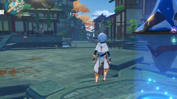 [ Genshin Impact ] After playing for more than a year, I found out that it was teleported like this when it was teleported? ! What is the transmission without a white screen animation [cold knowledge 
