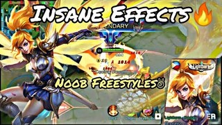 MLBB🔥Fanny Lightborn/Lifeguard/Campus youth Skin Freestyle| with Simple Tutorial🔥