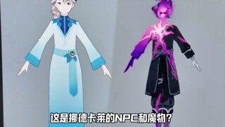 这是挪德卡莱的NPC和魔物？