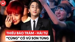 Cũng đi cổ vũ Sơn Tùng M-TP nhưng Thiều Bảo Trâm và Hải Tú mỗi người một vẻ