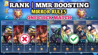 RANK MMR / POINTS BOOSTING 7 Minutes End - MIRROR RULES | Top Global Tricks