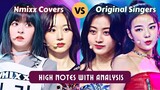 NMIXX Vs. Original Singers | High Notes with Analysis (ft. BLACKPINK, TWICE, ITZY, and more!)