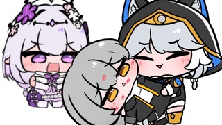 遐蝶：你这偷星猫！！！
