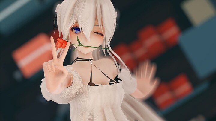 [MMD nada lemah] Aku akan menjadi iblis kecilmu~, godaanmu~