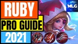 RUBY GUIDE 2021! RUBY BEST BUILD LIFESTEAL 2021 |  Ruby tutorial for beginners and pros!
