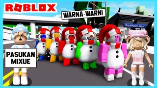 Aku Dan Adiku Terpaksa Harus Menjadi Mixue Warna Warni Di Roblox Brookhaven ft @Shasyaalala