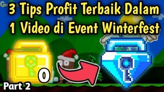 3 Tips Profit Terbaik Dalam 1 Video | Part 2 | Growtopia Indonesia