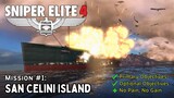 Sniper Elite 4 - Mission #1: San Celini Island (No Pain, No Gain)