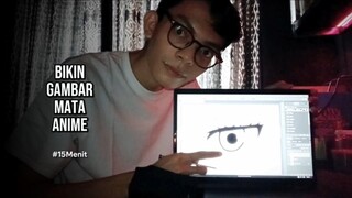 [15 Menit] Cara Bikin Gambar Mata Anime di Digital, buat PEMULA 🤔