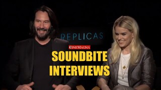 Replicas Movie Interviews With Keanu Reeves, Alice Eve and John Ortiz