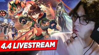 LIYUE EXPANSION??? HUGE UPDATE - 4.4 LIVESTREAM REACTION | Genshin Impact