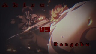 FIGHT MOMENT RENGOKU VS AKAZA🔥😱— DEMON SLAYER [AMV]