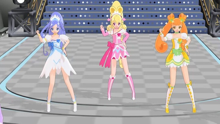 【mmdプリキュア】ドキプリで大空ドリーマー