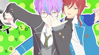 【MMD】神秘挑染不对称鬓发男两位的ロキ
