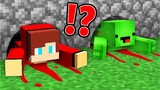 Who DRAGGED JJ and Mikey into a SCARY TUNNEL Minecraft? - Maizen