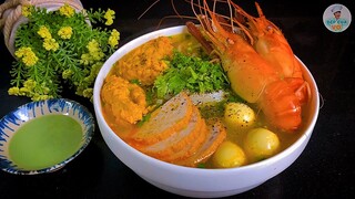 BÁNH CANH TÔM thơm ngon đậm đà | Bếp Của Vợ