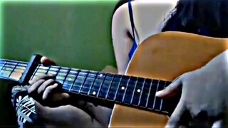 Galing mag guitara ni ate 😂😋💦