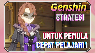 [Genshin, Strategi] Strategi untuk pemula, cepat pelajari 1