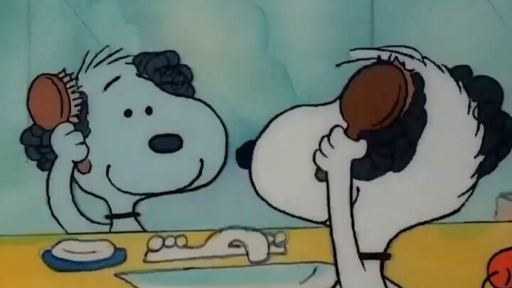 Snoopy Cara Menata Snoopy