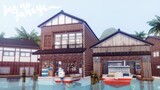 Ine no Funaya a Japanese Boathouse ⛵️ 🎣 | The Sims 4 Snowy Escape | No CC + Download Links