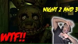 GOLDEN FREDDY JUMPSCARE??!! - Five Nights At Freddy's 3 Night 2 and 3 Stream